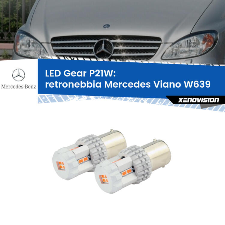 <p>Coppia <strong>LED P21W Rossi per </strong><strong>Retronebbia</strong> <strong>Mercedes</strong> <strong>Viano </strong>(W639) 2003 - 2007: ultracompatti, illuminazione a 360 gradi e Canbus. Qualità Massima.</p>
<div> </div>
