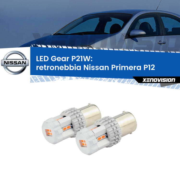 <p>Coppia <strong>LED P21W Rossi per </strong><strong>Retronebbia</strong> <strong>Nissan</strong> <strong>Primera </strong>(P12) 2002 - 2008: ultracompatti, illuminazione a 360 gradi e Canbus. Qualità Massima.</p>
<div> </div>