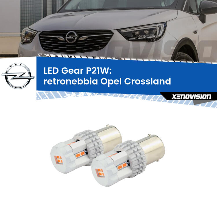 <p>Coppia <strong>LED P21W Rossi per </strong><strong>Retronebbia</strong> <strong>Opel</strong> <strong>Crossland </strong> 2017 in poi: ultracompatti, illuminazione a 360 gradi e Canbus. Qualità Massima.</p>
<div> </div>
