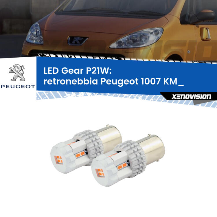 <p>Coppia <strong>LED P21W Rossi per </strong><strong>Retronebbia</strong> <strong>Peugeot</strong> <strong>1007 </strong>(KM_) 2005 - 2009: ultracompatti, illuminazione a 360 gradi e Canbus. Qualità Massima.</p>
<div> </div>
