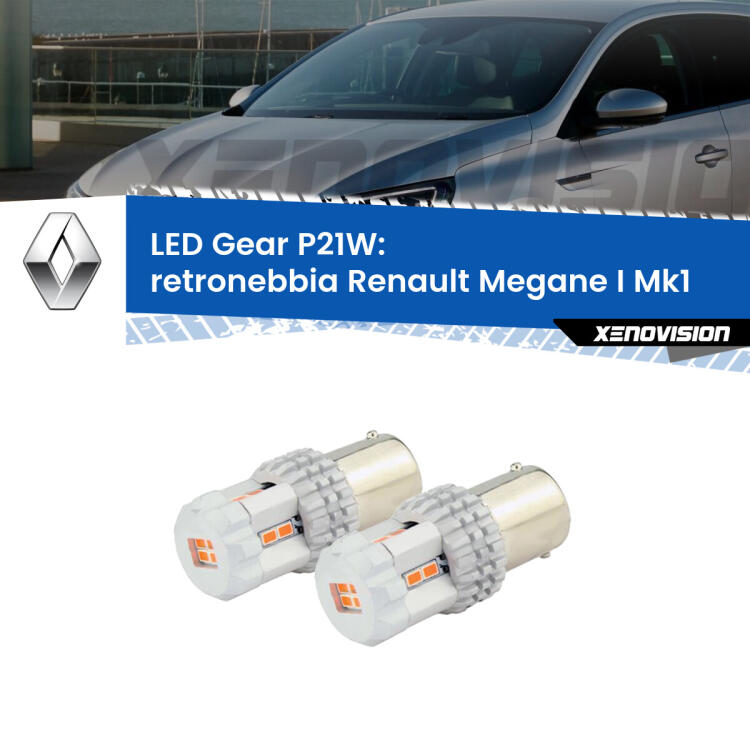 <p>Coppia <strong>LED P21W Rossi per </strong><strong>Retronebbia</strong> <strong>Renault</strong> <strong>Megane I </strong>(Mk1) 1996 - 2003: ultracompatti, illuminazione a 360 gradi e Canbus. Qualità Massima.</p>
<div> </div>
