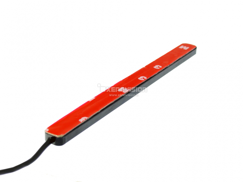<strong>400Lumen, impermeabile ed Heat Resistant.</strong> Barra in alluminio 15 Led Ultraluminosa 16x1.2cm, Impermeabile, Autoadesiva, ROSSA . Qualit&agrave; Massima Garantita Xenovision Italia.