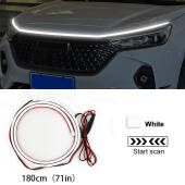 CyberFlex: Striscia LED DRL Universale Animata per cofano