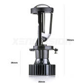 H4: Proiettori lenticolari Mini BiLED CREE Canbus