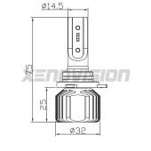 HIR2: Kit LED Twist 11.000Lm - FINE SERIE: NO GARANZIA