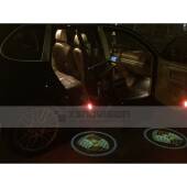 Kit Placche Led Sottoporta Proiettore Logo Porsche - 987, 997, GT3, Cayenne