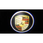 Kit Placche Led Sottoporta Proiettore Logo Porsche - 987, 997, GT3, Cayenne