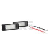 Kit Plafoniere Led Targa Peugeot 106 1007 207 208 2008 307 308 3008 406 407 508 RCZ