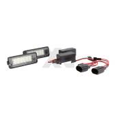 Kit Plafoniere Led Targa VW Scirocco Lupo Beetle Passat Polo Seat Leon