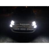 Kit xenon Fiat 500 fino a 2015 - Xenon 35W, Led DRL e Targa - Zero Spie - 6000k