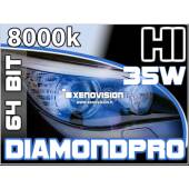 Kit Xenon H1 8000k 35W 64Bit Alta Qualita Xenovision Bianco Freddo