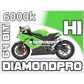 Kit Xenon Slim Moto H1 6000k 35W 64Bit Qualita Xenovision Bianco Lunare