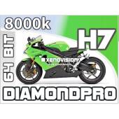 Kit Xenon Slim Moto H7 8000k 35W 64Bit Qualita Xenovision Bianco Freddo