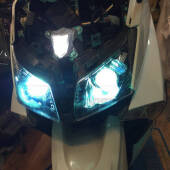 Kit Xenon Yamaha T-Max 530 - 2012 in poi - Anabbaglianti 35W e Led - 5000k