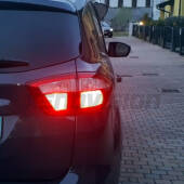 P21/5W: Asyc LED Rossi (Coppia)