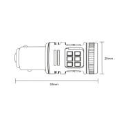 P21/5W: LED Bolt Rossi (Coppia)