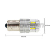 P21W: Gear LED 6000k (Coppia)