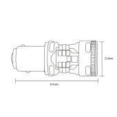 P21W: LED Cobra 6000k (Coppia)