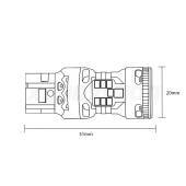 T20: LED Cobra 6000k (Coppia)
