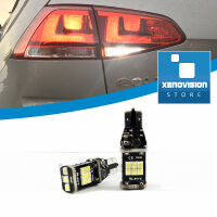 Golf VII: Kit LED Retromarcia T15 800Lumen Plug&Play - Coppia