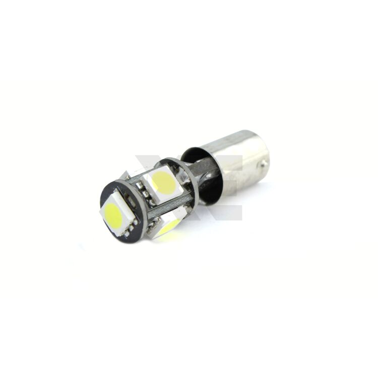<p><strong>Canbus </strong> illuminazione a 360 gradi su ogni lato, con 5 Led ad altissima luminosità. Innesto BAX9S (H6W).</p>