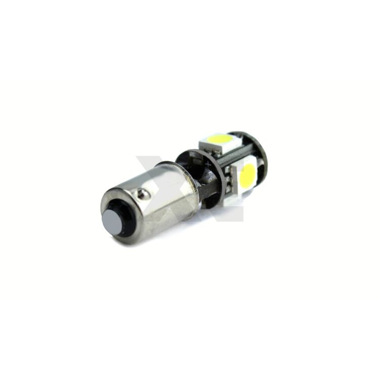 <p><strong>Canbus </strong> illuminazione a 360 gradi su ogni lato, con 5 Led ad altissima luminosità. Innesto BAX9S (H6W).</p>