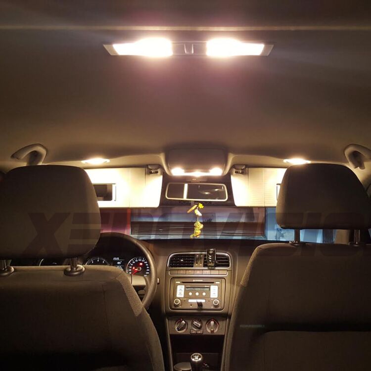 <strong>Luci Cortesia LED luce calda per Renault Master II</strong> Mk2 1998 - 2009. Coppia lampade <strong>C5W</strong> 36mm modello Glow di Xenovision.