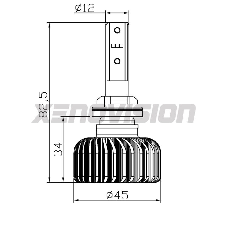 <strong>Kit fendinebbia LED</strong> H27 per <strong>KIA Ceed</strong> ED 2006 - 2012. Compatte, impermeabili, senza ventola: praticamente indistruttibili. Top Quality.