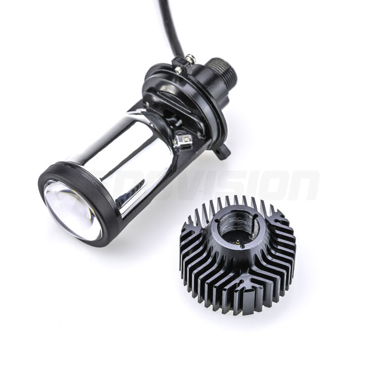 <p>Belli nel faro da spenti e fenomenali da accesi. Trasforma il faro in un potente lenticolare Bi-LED, senza fare modifiche. Qualità Massima.</p>