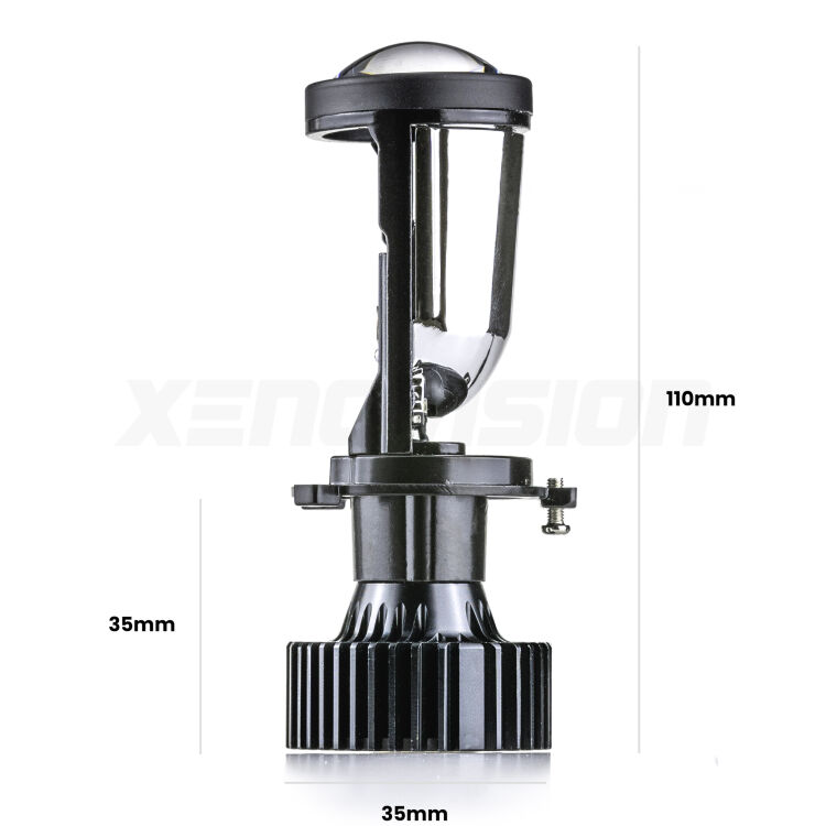<p>Belli nel faro da spenti e fenomenali da accesi. Trasforma il faro in un potente lenticolare Bi-LED, senza fare modifiche. Qualità Massima.</p>