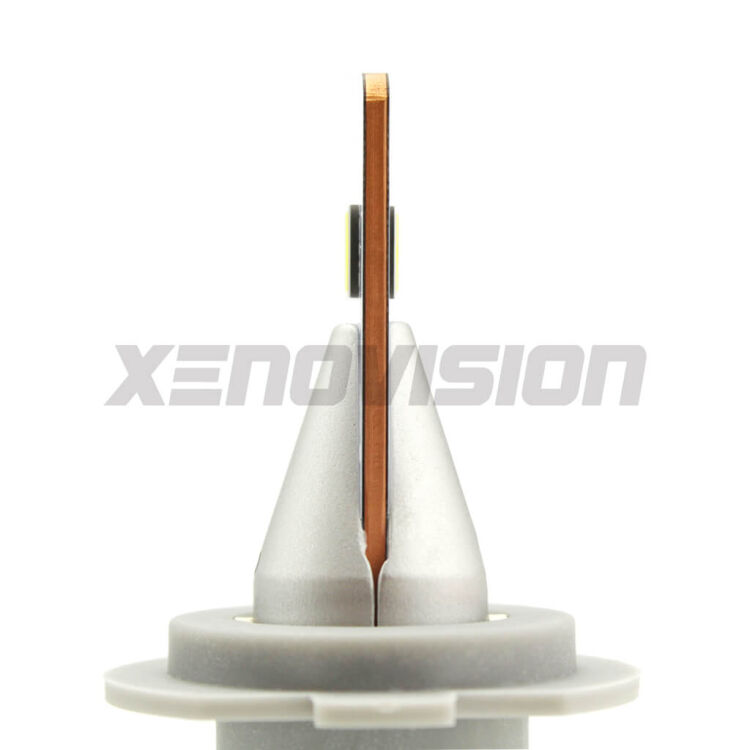 FINE SERIE: NO GARANZIA<strong>Kit anabbaglianti LED specifico per VW Polo</strong> 6R, 6C lenticolare. Lampade <strong>H7</strong> Canbus da 15.000Lumen di luminosità modello Ninja Xenovision.