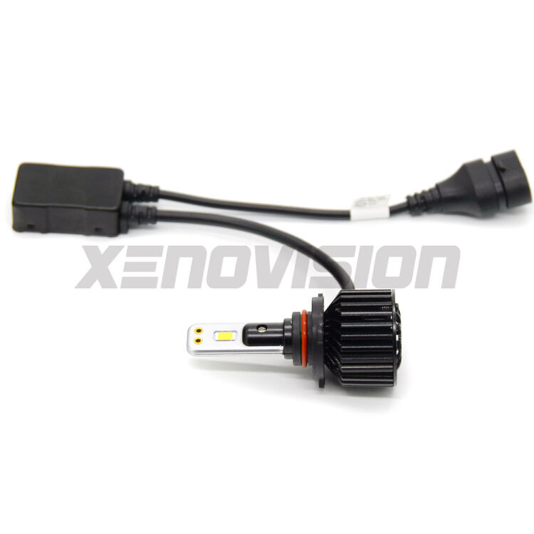 <strong>Kit abbaglianti LED specifico per Isuzu MU-X</strong> Mk1 2013 -2019. Lampade <strong>HB3</strong> Canbus da 29.000Lumen di luminosità modello Eagle Xenovision.