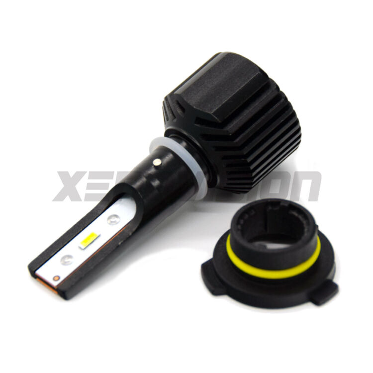<strong>Kit abbaglianti LED</strong> HB3 per <strong>Jeep Grand cherokee III</strong> WK 2005 -2010. Compatte, impermeabili, senza ventola: praticamente indistruttibili. Top Quality.