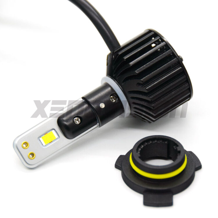 <strong>Kit abbaglianti LED specifico per Land rover Sport</strong> L494 2013 in poi. Lampade <strong>HIR2</strong> Canbus da 29.000Lumen di luminosità modello Eagle Xenovision.