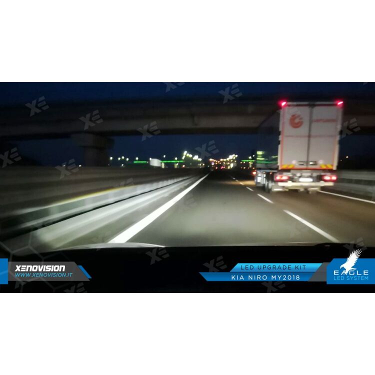 <p>Il Kit XE Light modello Eagle LED System studiato da Xenovision.it per la tua Niro.</p>
