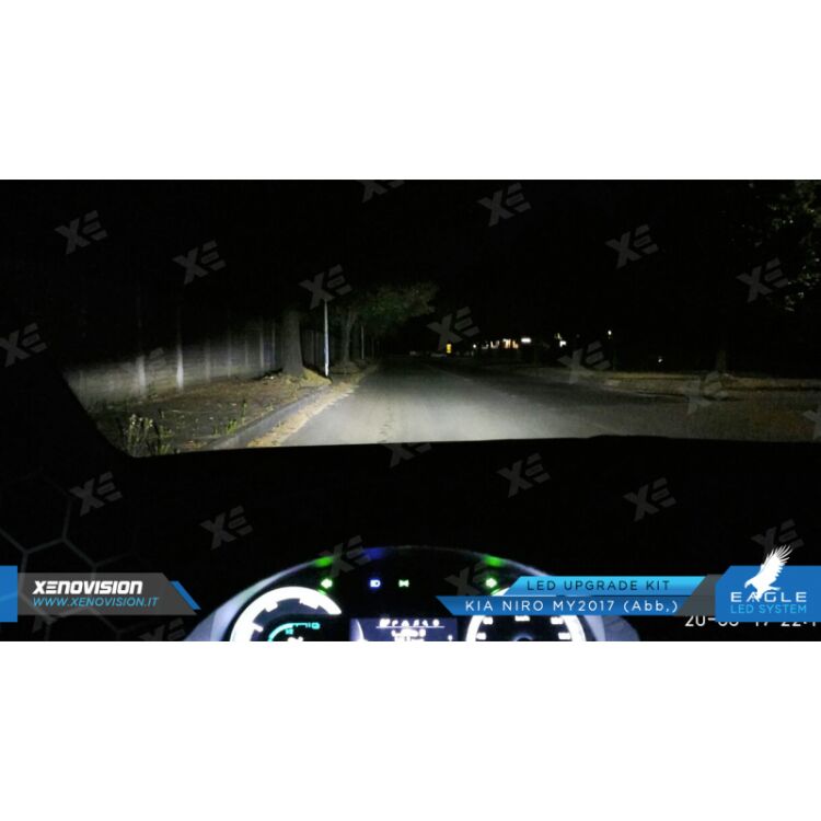 <p>Il Kit XE Light modello Eagle LED System studiato da Xenovision.it per la tua Niro.</p>