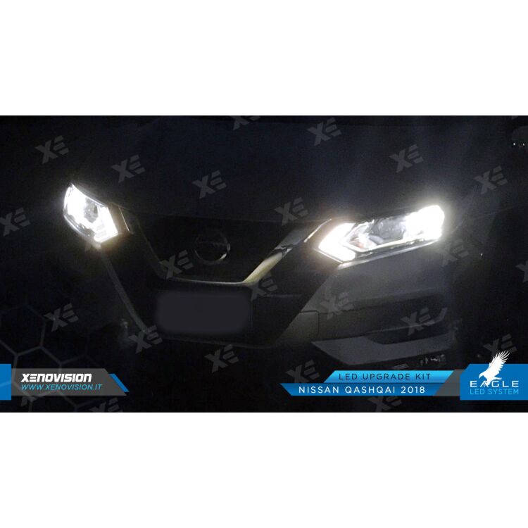 <p>Il Kit XE Light modello Eagle LED System studiato da Xenovision.it per la tua Nissan Qashqai 2014 in poi.</p>