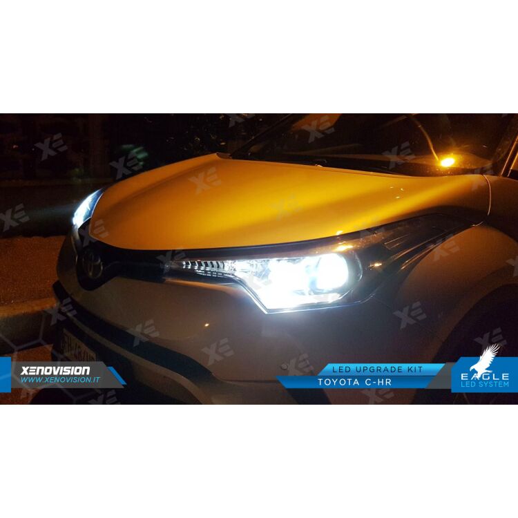 <p>Il Kit XE Light modello Eagle LED System studiato da Xenovision.it per la tua C-HR Lenticolare.</p>
