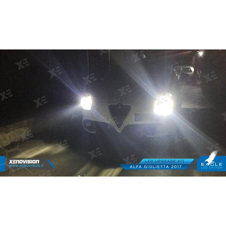<p>Il kit LED per fari Alfa Giulietta Anabbaglianti #1 in Italia. Garantito.</p>