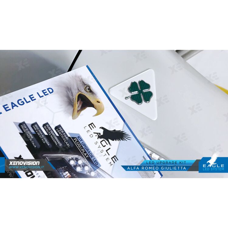 <p>Il kit LED per fari Alfa Giulietta Anabbaglianti #1 in Italia. Garantito.</p>