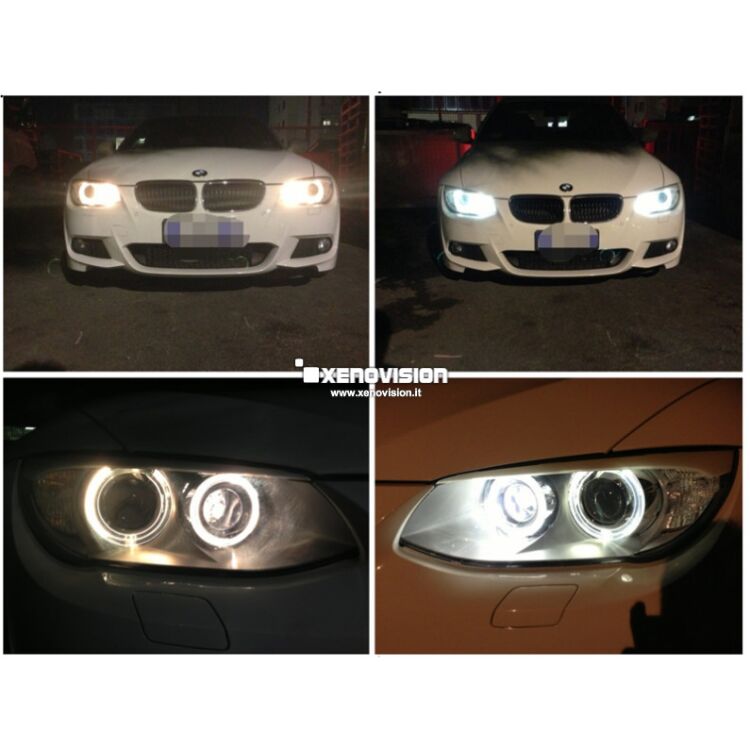 <p>Kit Led BMW E90 E91 E92 Full, conversione totale a Led e Angel Eyes Top Quality in Italia 20W reali di assorbimento, 80W nominali di resa. Specifico per BMW Serie 3 E90 E91 E92. Zero Spie, Top Quality, Creato con il forum BMWPassion, risultato garantito.</p>