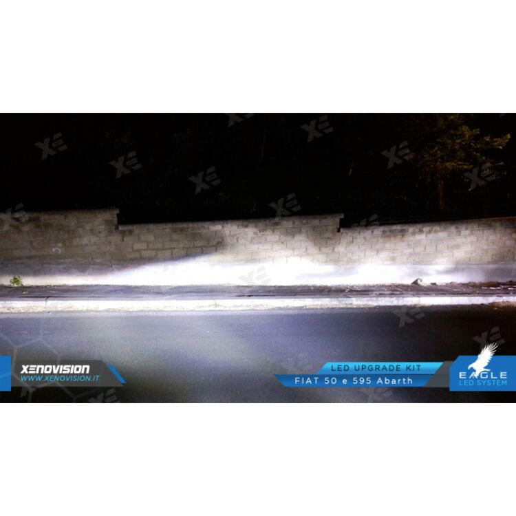 <p>Il kit LED #1 in Italia per gli anabbaglianti della tua 500 o 595. Garantito.</p>