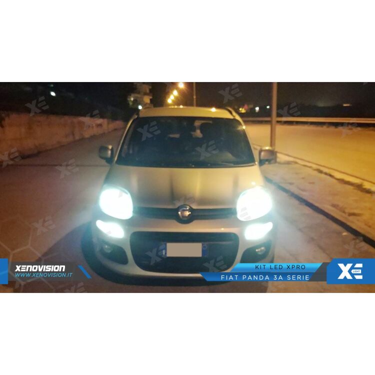 <p>Il kit LED per fari Fiat Panda Anabbaglianti e Abbaglianti #1 in Italia. Garantito.</p>