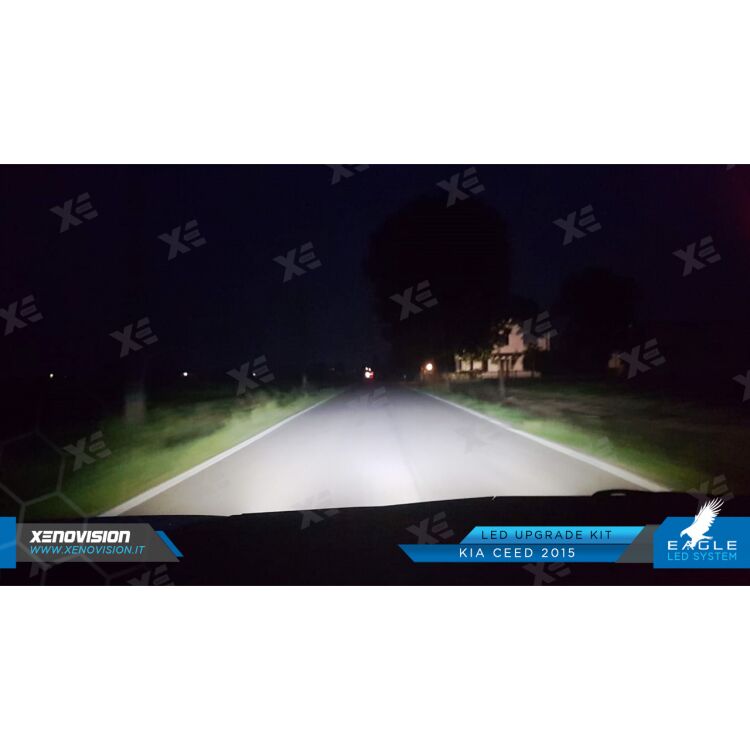 <p>Il kit LED per fari Kia Ceed Anabbaglianti #1 in Italia. Garantito.</p>