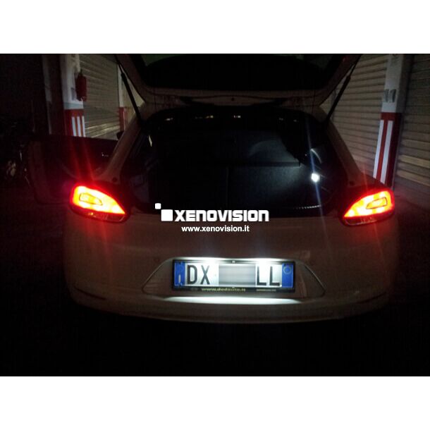 <p>Kit Led Scirocco Base, conversione totale a Led per VW Scirocco <strong>senza pacchetto luci / specchi.</strong> Led per luci posizione, luci targa, luci interne poggiapiedi, cortesia, bagagliaio, cassettino. </p>