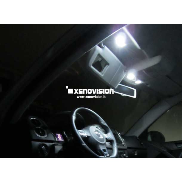 <p>Kit Led VW Tiguan 2010 Full, conversione totale a Led per VW Tiguan 2010. Zero spie, Altissima Qualit&agrave;. Luce Bianco Lunare 6000k su ogni  principale punto luce interno ed i principali esterni. </p>