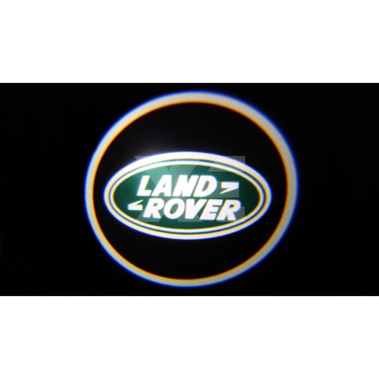 <p>Kit Placche Led Sottoporta/Pozzanghera con proiettore logo&nbsp;<strong>LAND ROVER</strong></p>