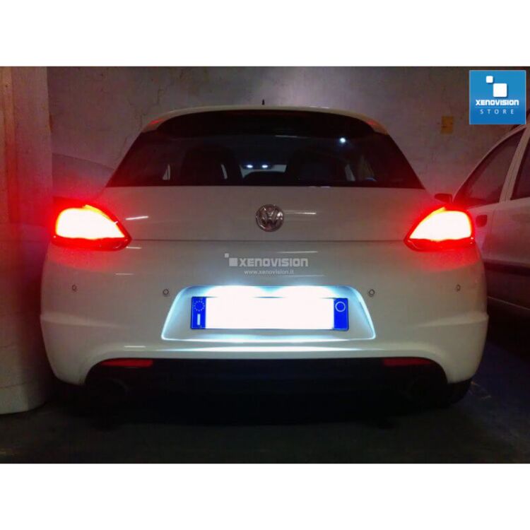 Kit plafoniere LED Luce Targa specifiche per VW Lupo  1998 - 2005. Qualità Massima sul mercato, estremamente luminose.