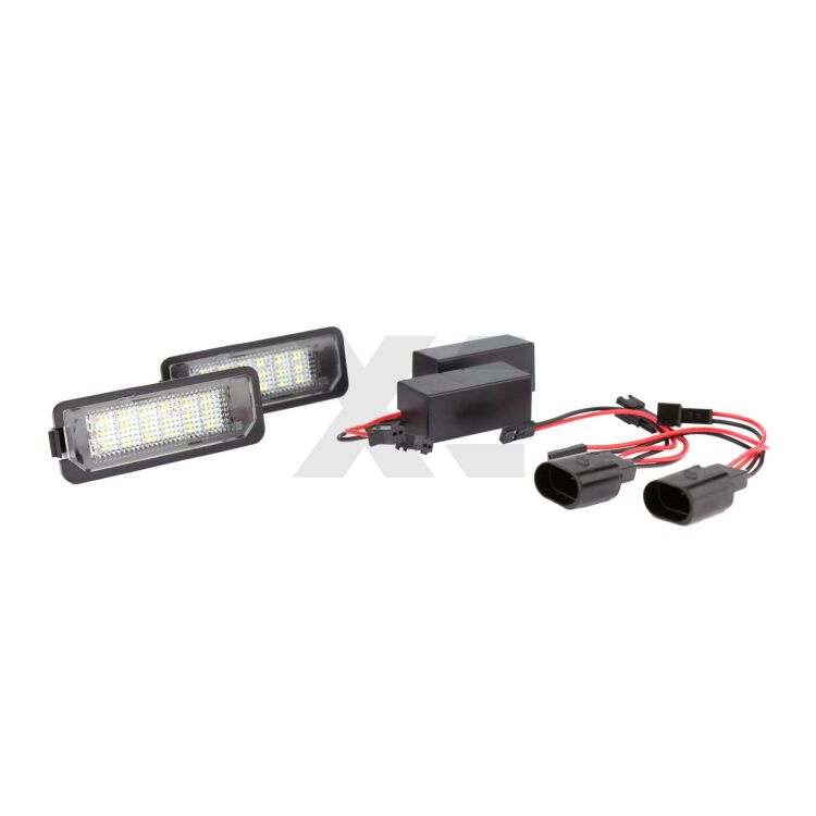 Kit plafoniere LED Luce Targa specifiche per VW Lupo  1998 - 2005. Qualità Massima sul mercato, estremamente luminose.