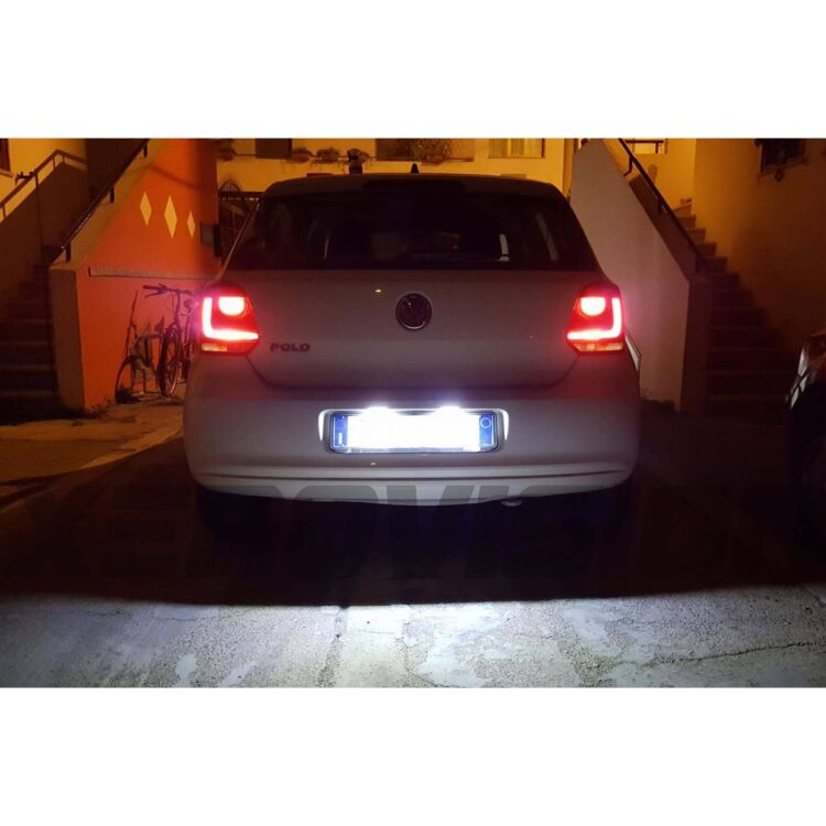 Kit plafoniere LED Luce Targa specifiche per VW Lupo  1998 - 2005. Qualità Massima sul mercato, estremamente luminose.